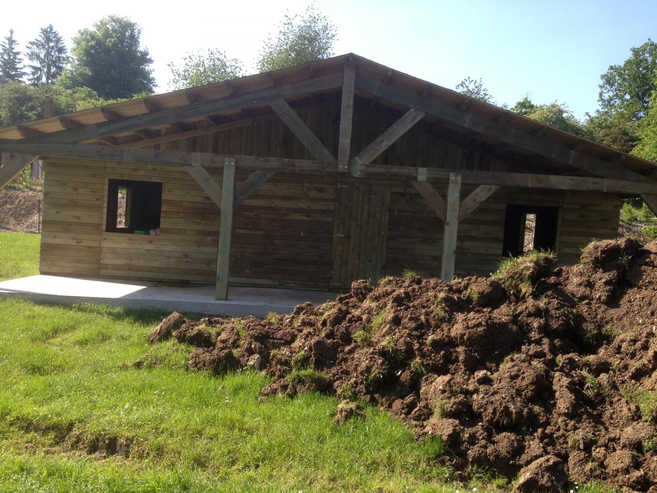 Construction du chalet